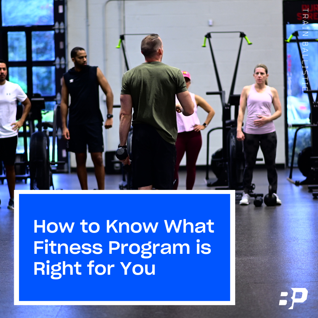 How to Know What Fitness Program is Right for You